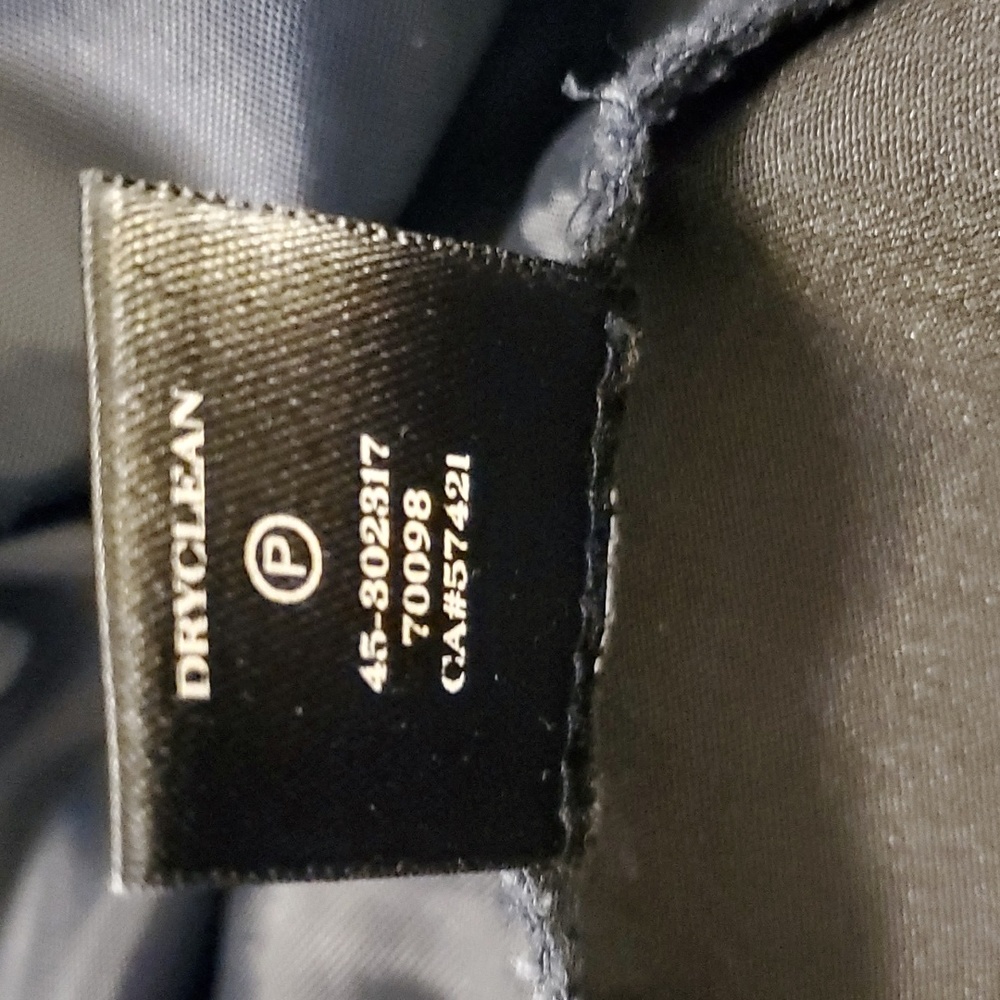 ANN TAYLOR Navy Straight Pants - Picture 8 of 8